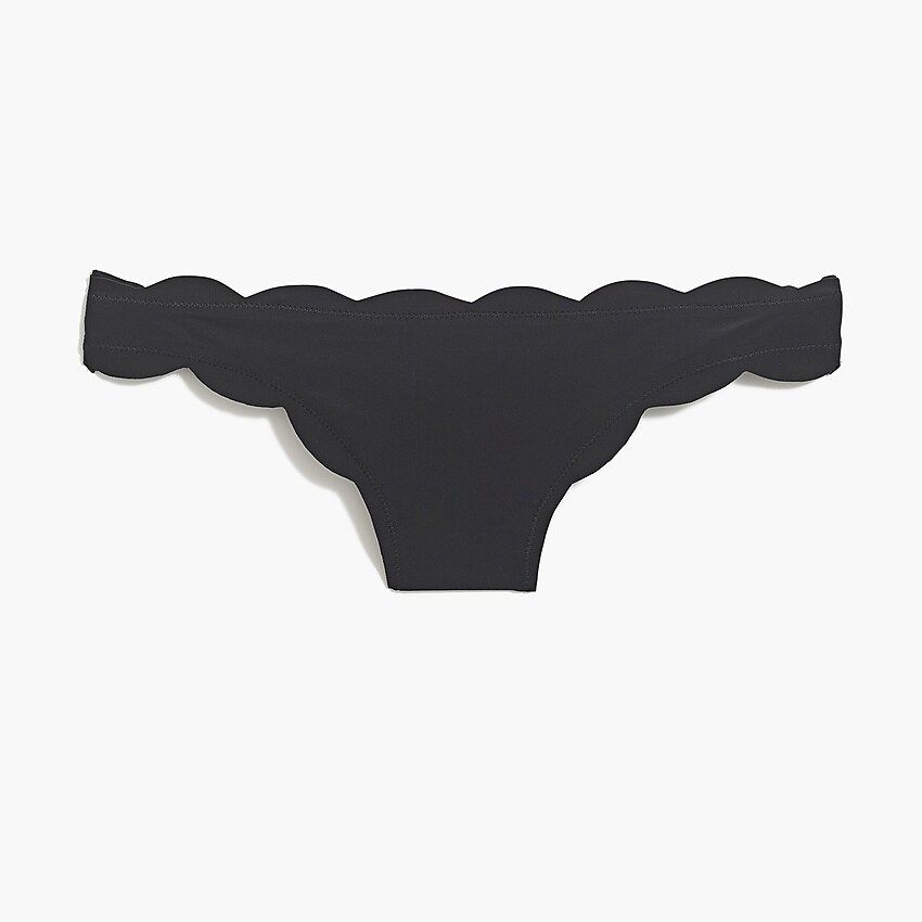 Scalloped bikini bottom | J.Crew Factory
