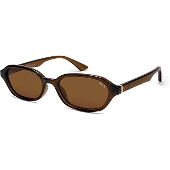 SOJOS Retro Rectangle Polarized Sunglasses for Women Men SJ2629 | Trendy Hexagon Narrow Chic Y2K ... | Amazon (US)