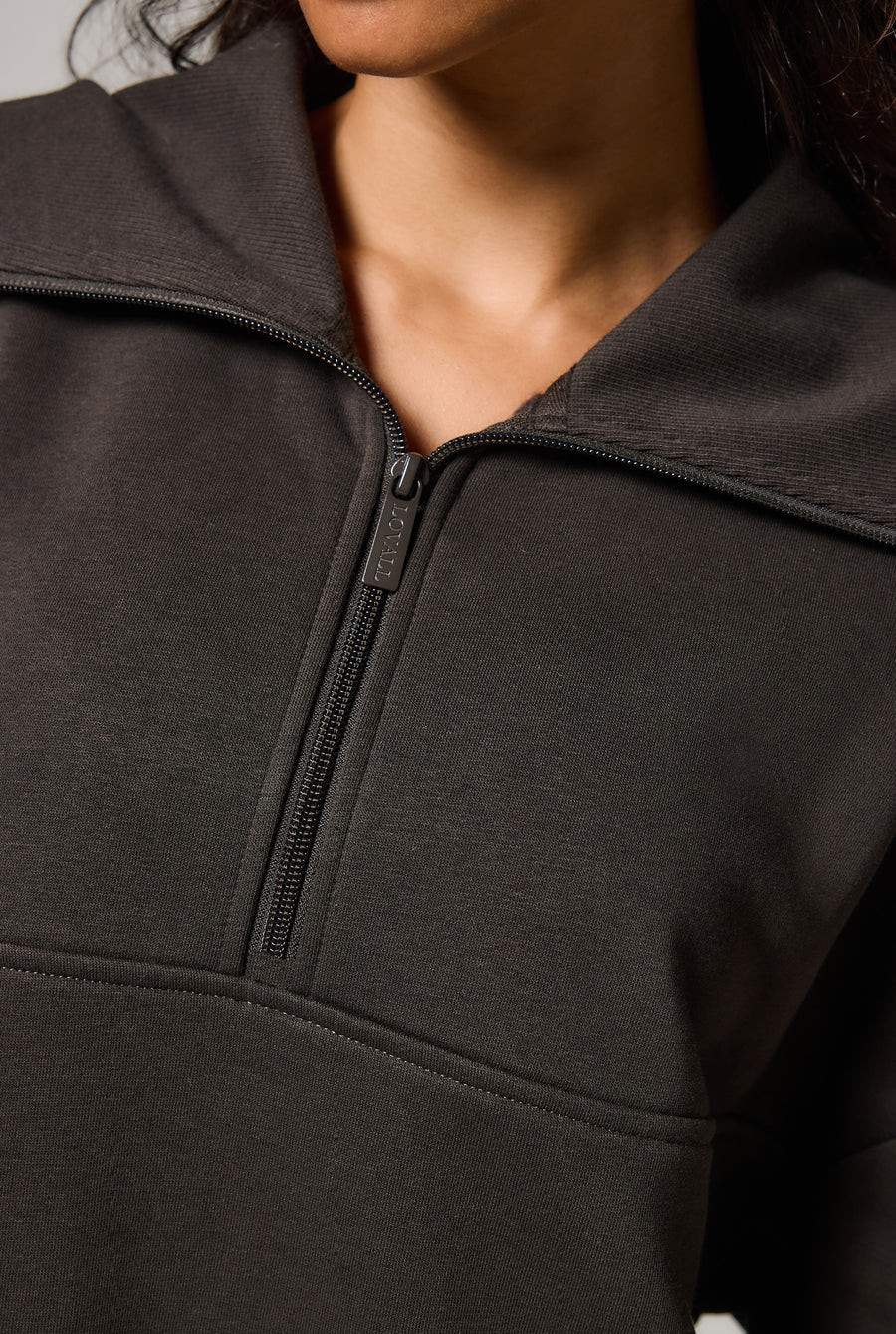 ALL SZN Organic Oversized 1/4 Zip Sweatshirt | LOVALL