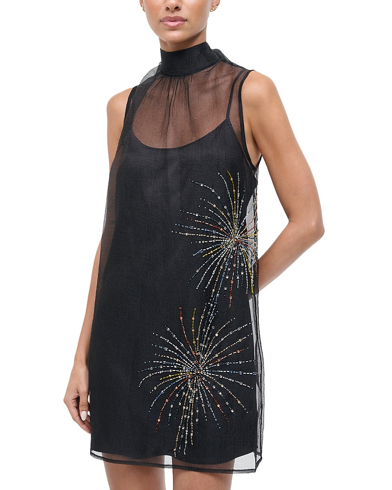 Staud Albee Embellished Mini Dress | Bloomingdale's (US)