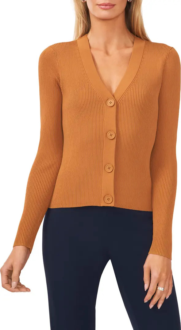 Halogen® Rib Cardigan | Nordstrom | Nordstrom Canada