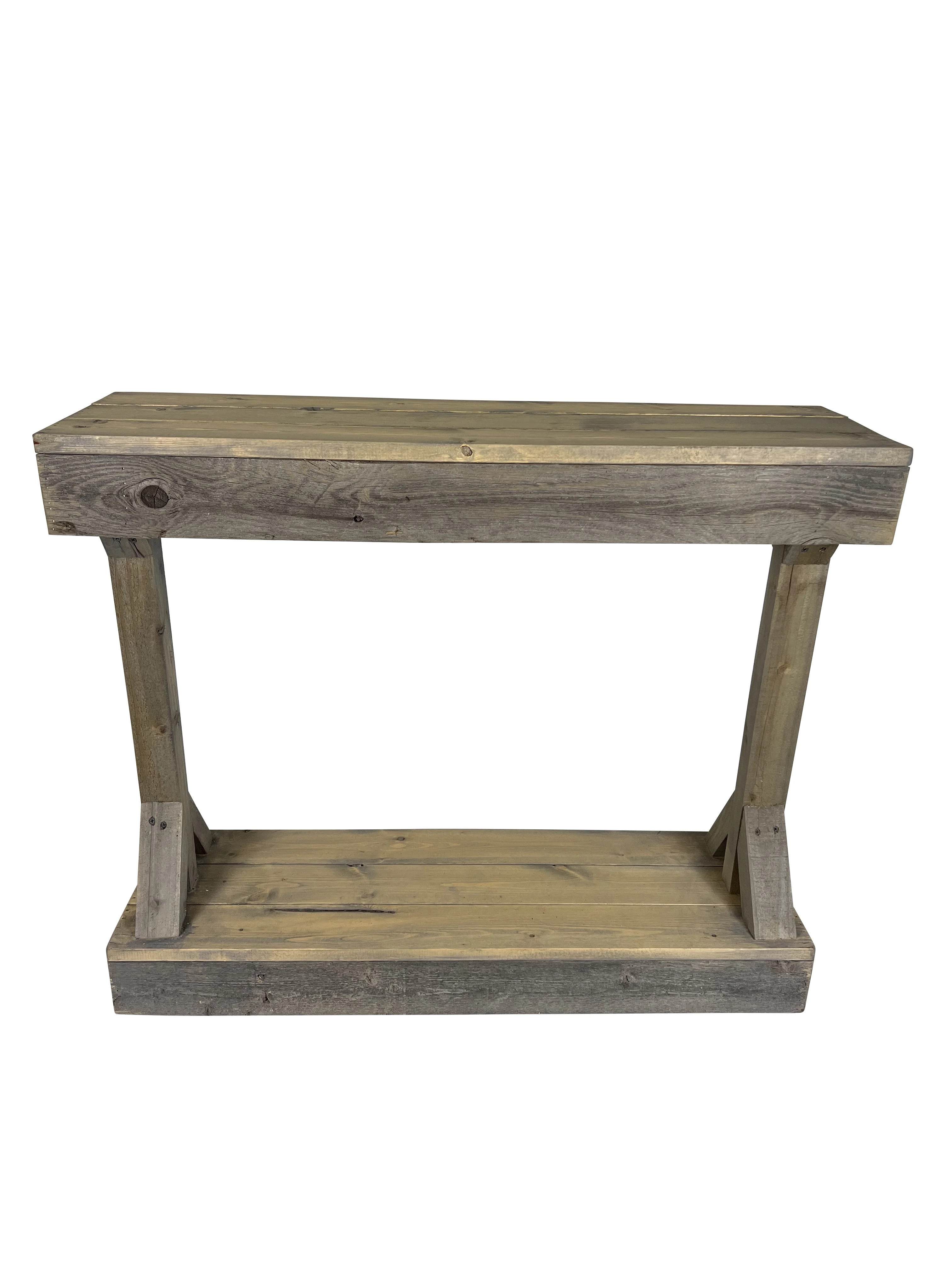 Woven Paths Small Barb Console Table, Gray - Walmart.com | Walmart (US)