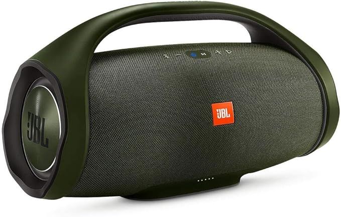JBL Boombox, Waterproof Portable Bluetooth Speaker with 24 Hours of Playtime - Green | Amazon (US)
