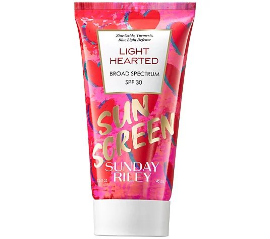 Sunday Riley Light Hearted Broad Spectrum SPF 30 Sunscreen | QVC