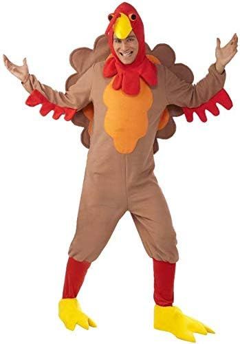 Forum Novelties Men's Adult Fleece Turkey Costume | Amazon (US)