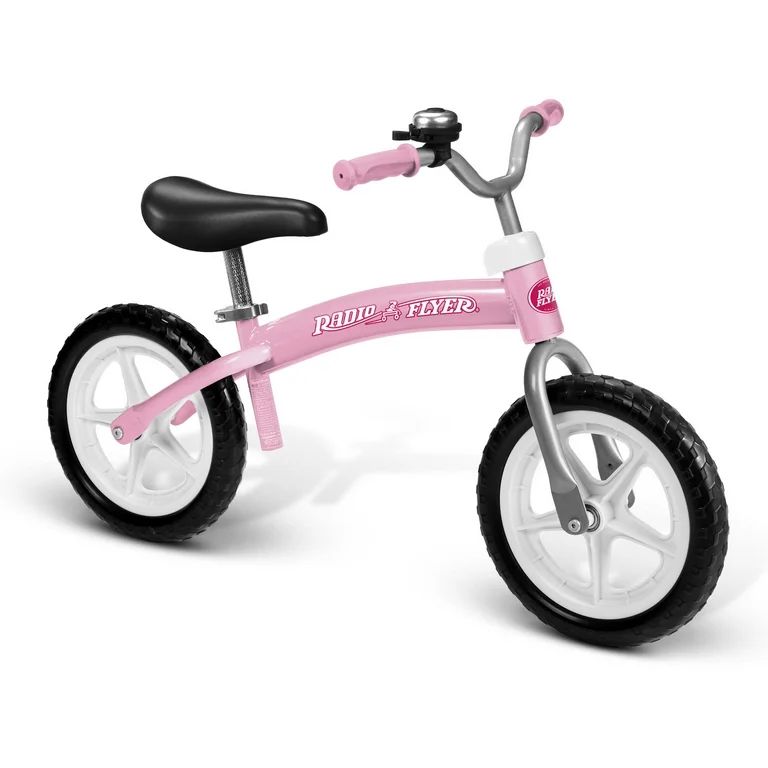 Radio Flyer, Glide & Go Balance Bike, 11" Wheels, Pink | Walmart (US)