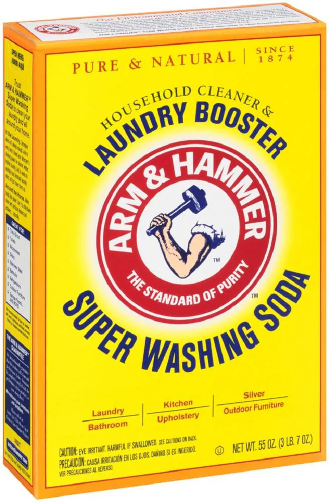 Arm & Hammer Powder Laundry Stain Remover - Safe for All Fabrics - Natural Detergent Booster - Fragrance and Phosphate Free - 55 oz | 3320003020 | Lowe's
