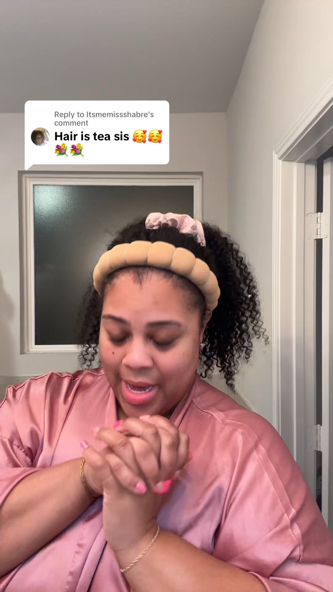 I am wearing the 26 inch kinky curly 