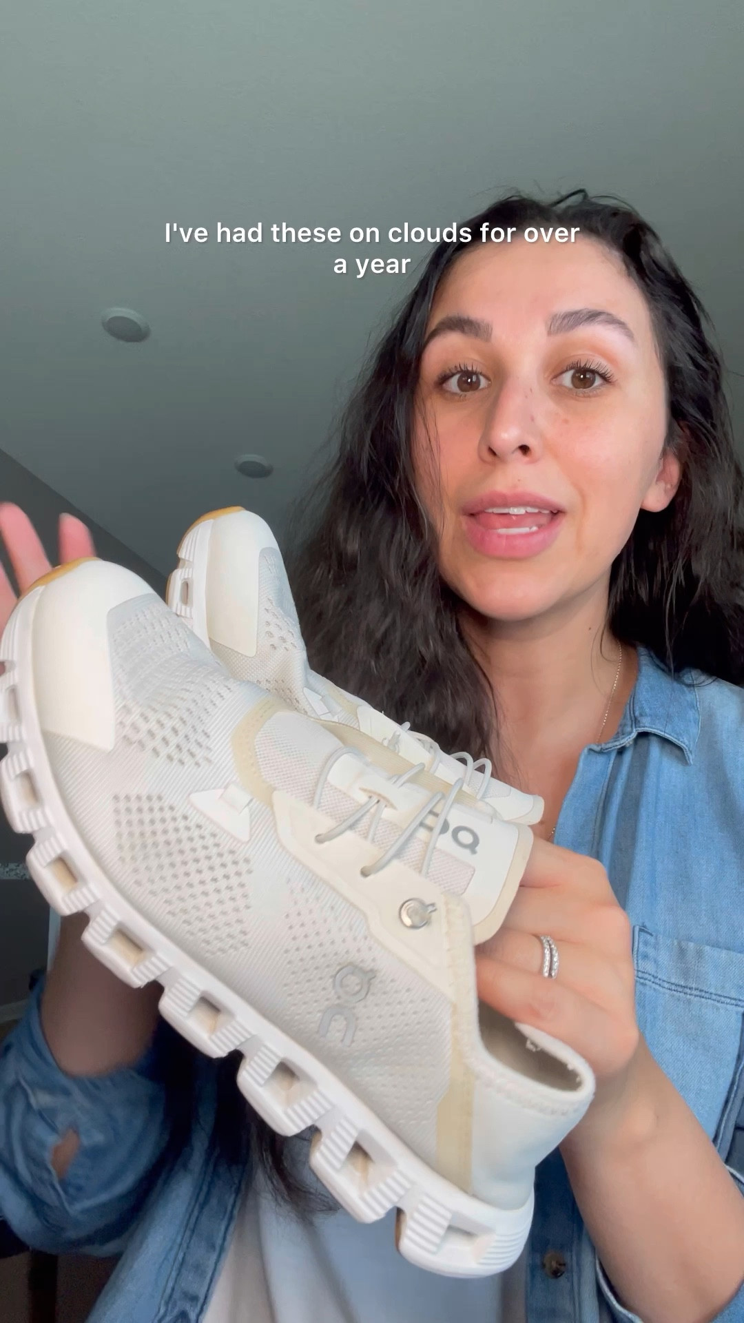 After having my baby, I was on my feet a lot and my body started getting super sore because of it.  
after wearing these on cloud women sneakers, all of that pain and discomfort was gone! These things are so comfy and so supportive! Not to mention, they are super easy to keep clean. I have had these sneakers for over a year now and I absolutely love them. If you are looking for a supportive option to help with aching knees or sore hips, these women’s On Cloud sneakers are a must! #mommusthave #momlife 

#LTKActive #LTKBaby