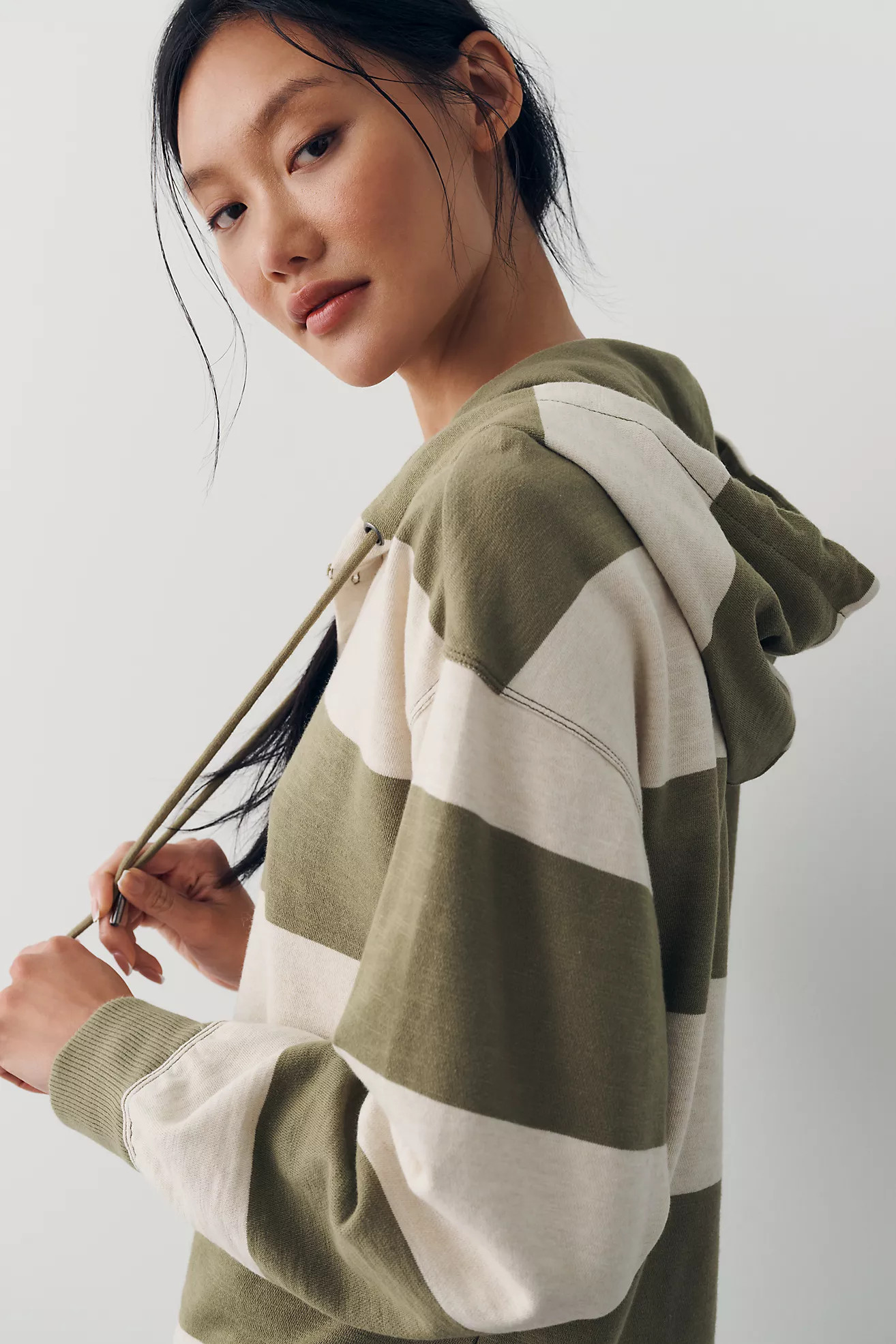 Pilcro 100% Cotton Relaxed Hoodie | Anthropologie (US)