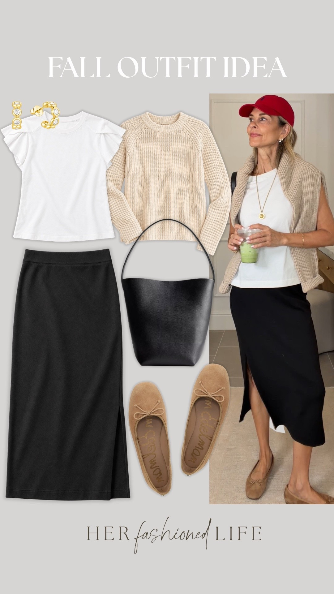 I’m 5’6”
-t-shirt with pleated cap sleeve XS
-Skirt is very soft thicker knit fabric TTS perfect for travel and day to day!