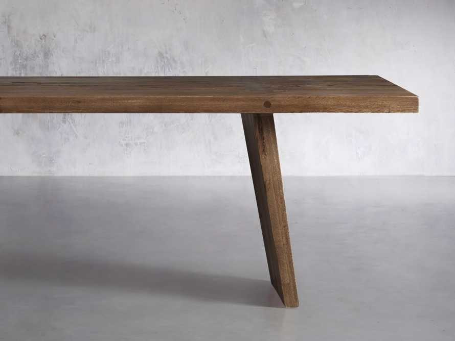 Panta 118"" Dining Table in Cafea Oak | Arhaus