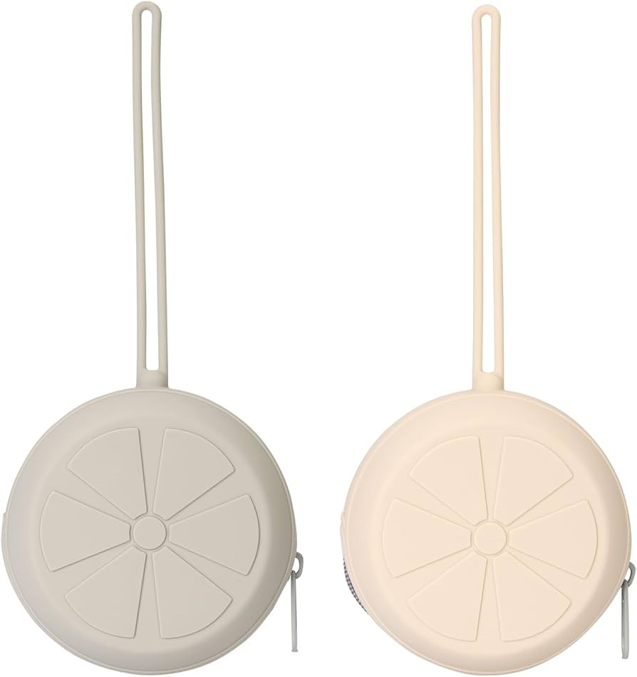 Silicone Pacifier Case, Baby Pacifier Holder Pouch for Diaper Bag, BPA Free Pacifier Holder Case ... | Amazon (US)