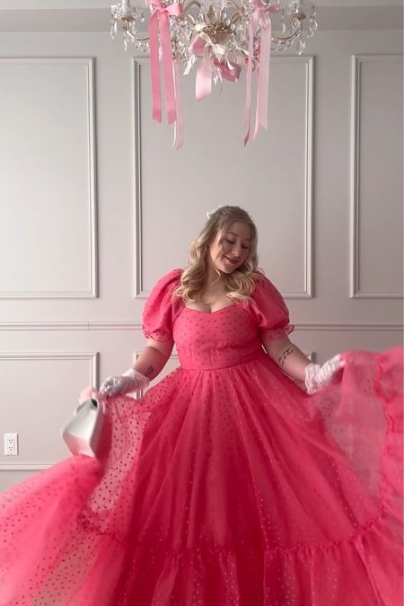 Valentines day princess core gown 🎀🏹 use code 15EDITIONVICKI to save 🎀

#LTKwedding #LTKmidsize