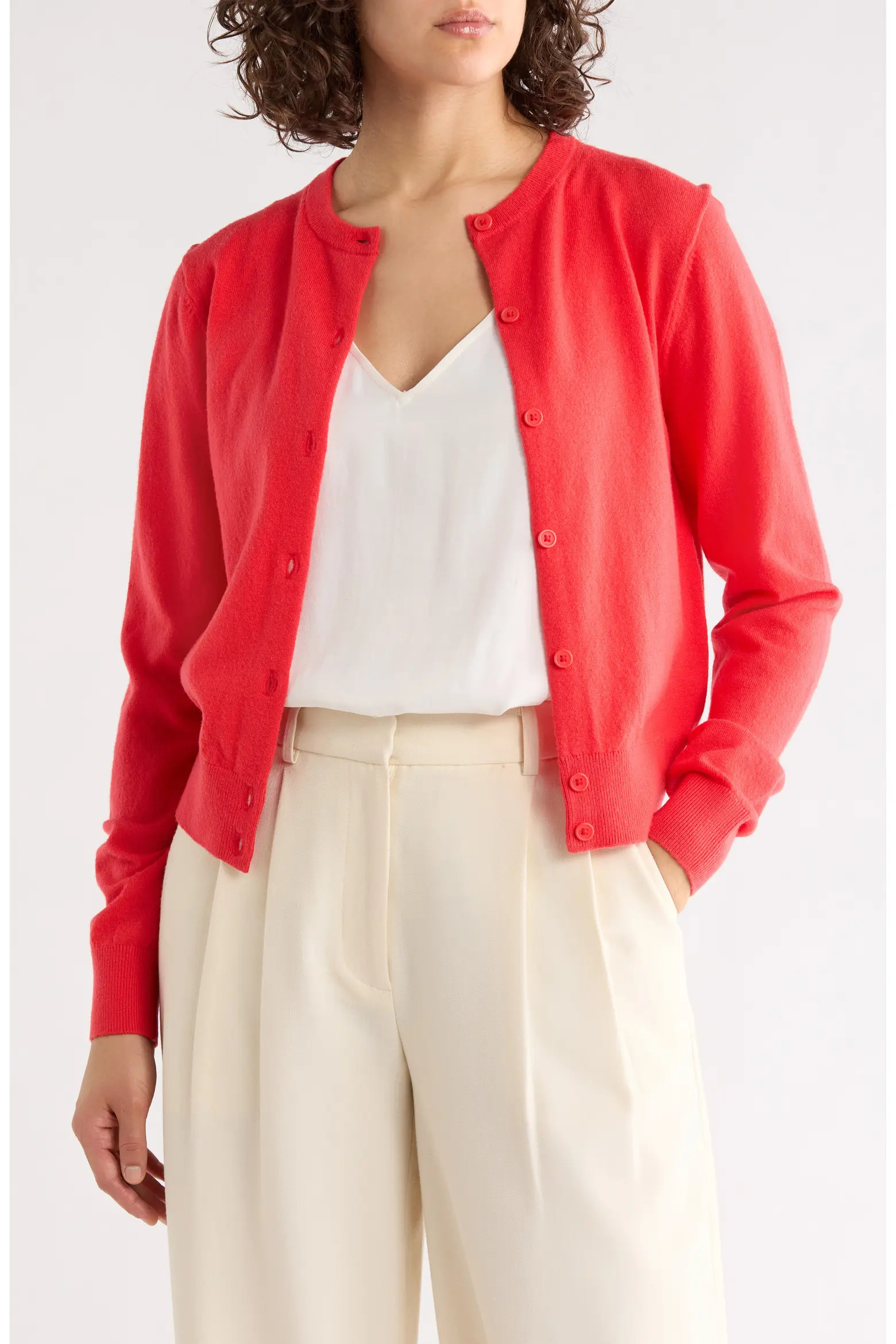 Crewneck Cardigan (Women) | Nordstromrack | Nordstrom Rack