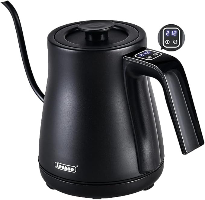 Leehoo Electric Gooseneck Kettle with Temperature Control,LED Touch Screen Design,Pour Over Coffe... | Amazon (US)