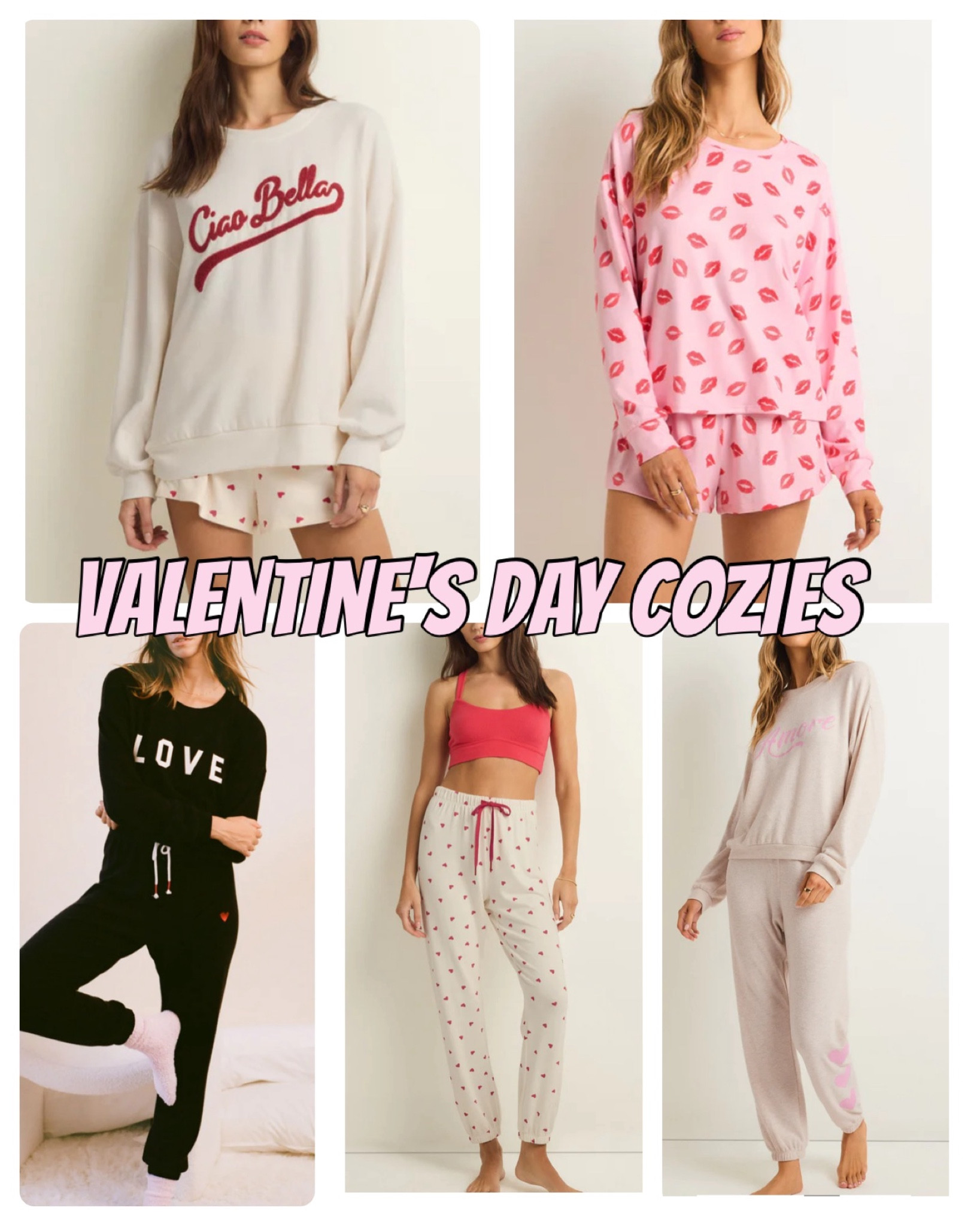 Valentines day cozies loungewear! Love these ❤️