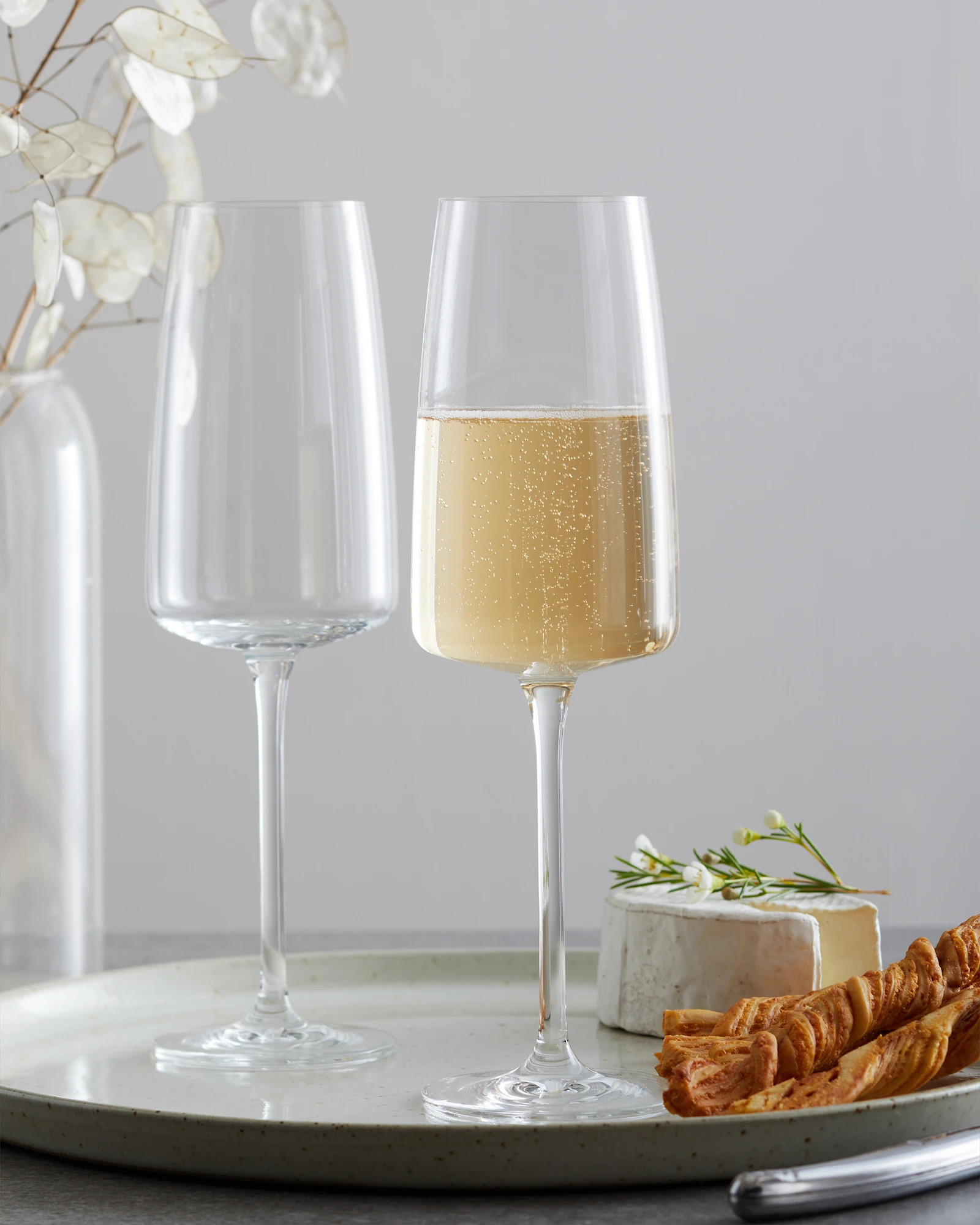 Quince | Zwiesel Glas | Sensa Champagne Flute, Glass | Quince