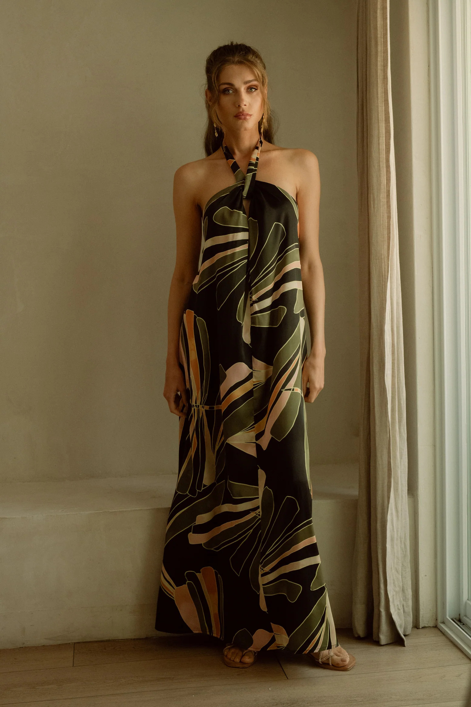 Leigh Halter Maxi Dress | Sierra Deene