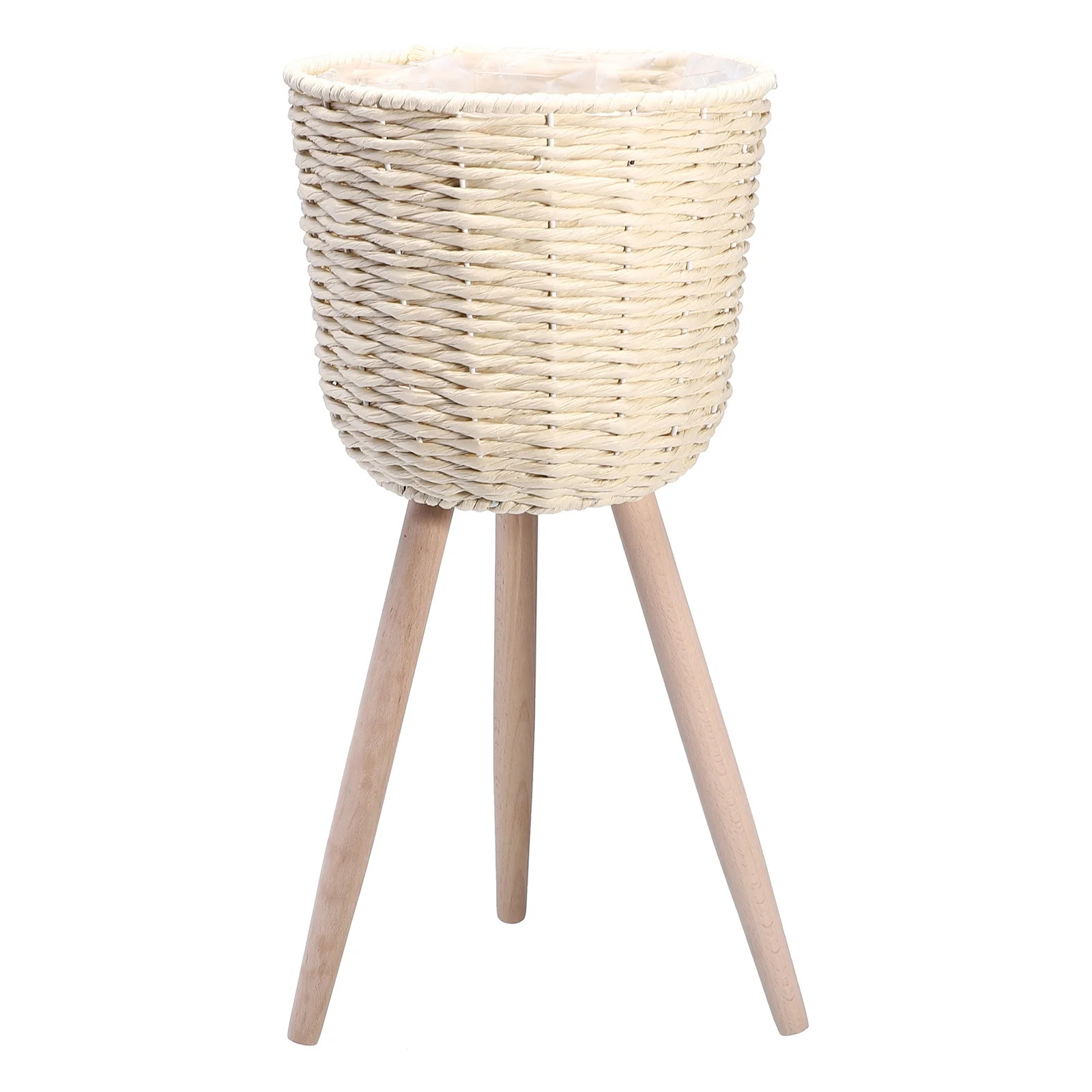 1Pc Floor Type Flowerpot Simple Home Decoration Plant Pot with Corner Bracket | Walmart (US)