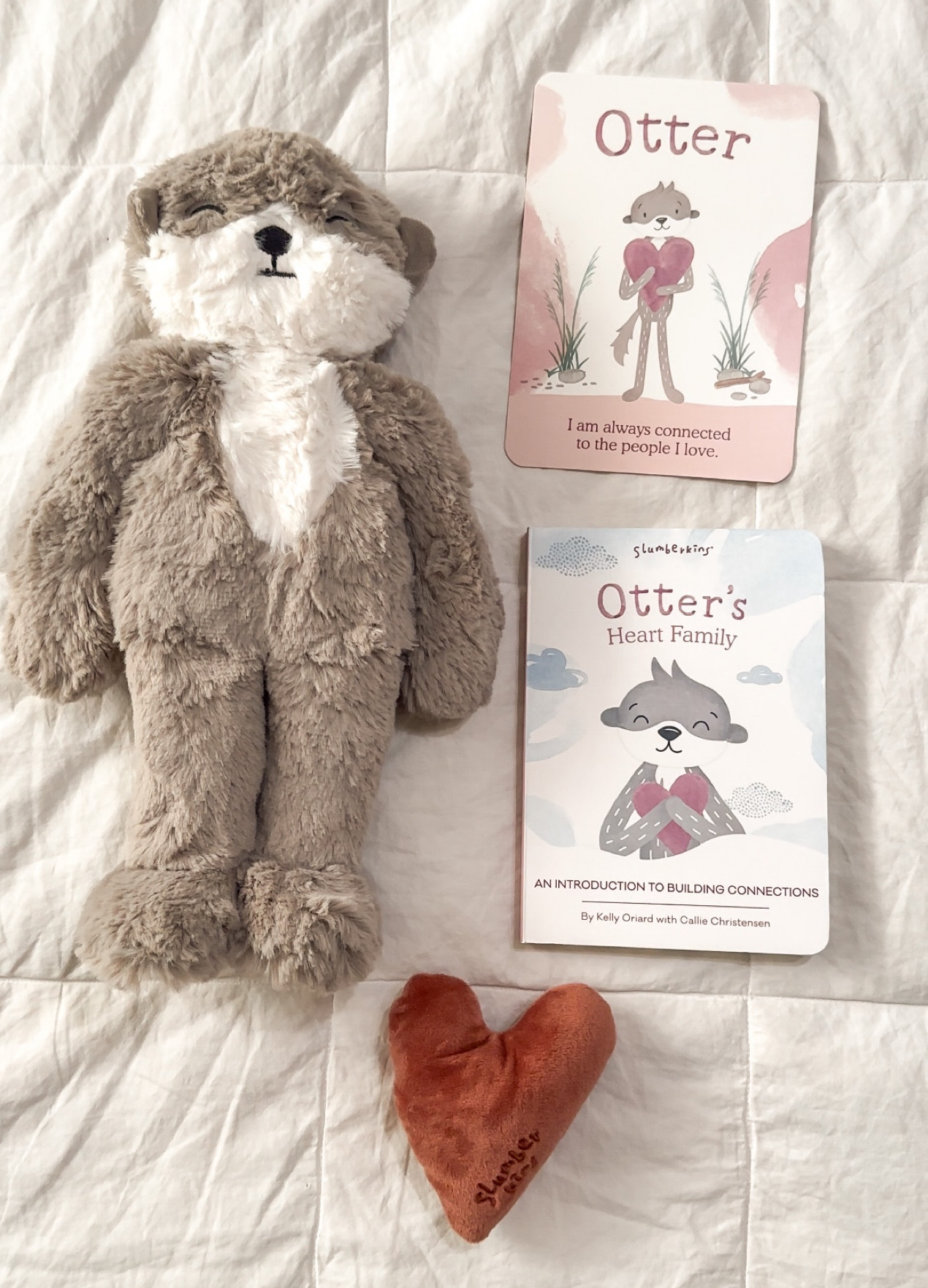 Otter Slumberkins Kin for talking to your kids about building connections and relationships with people who live far away - use code KKLEAGH for 15% off 

#LTKkids #LTKbaby #LTKfamily