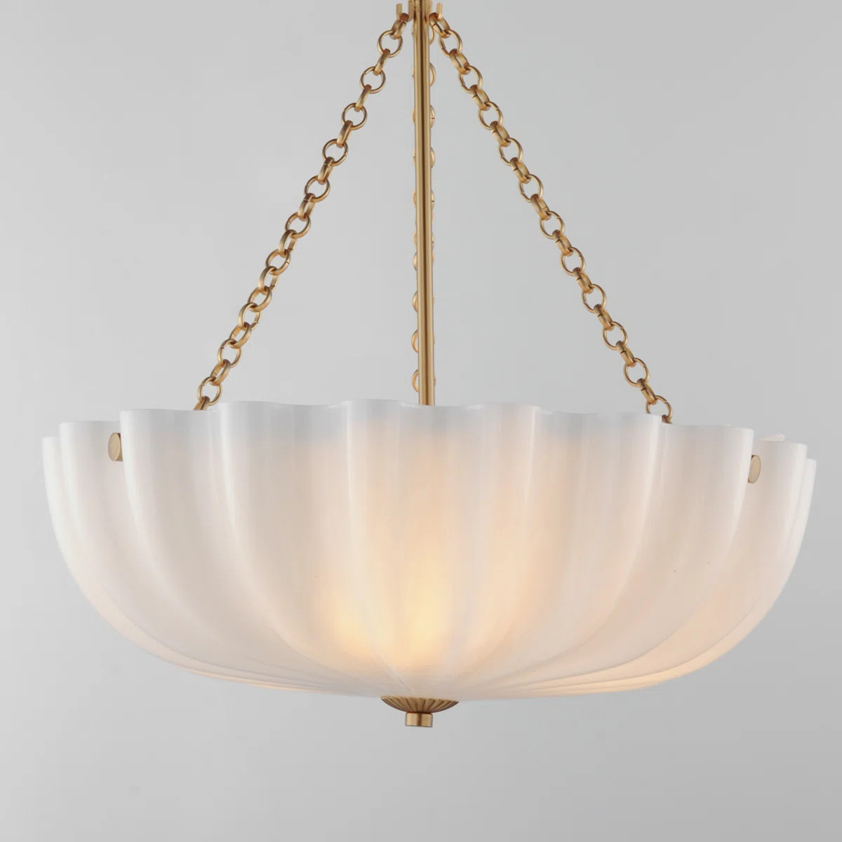 Fluted Cake Pan-Semi-Flush Mount | Wayfair North America