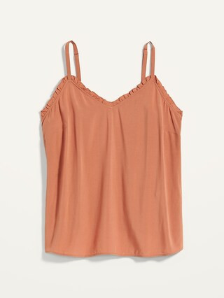 Ruffled V-Neck Cami Top for Women | Old Navy (US)
