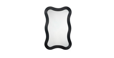 Doro Wavy Bamboo Wall Mirror | Manhattan Home Design