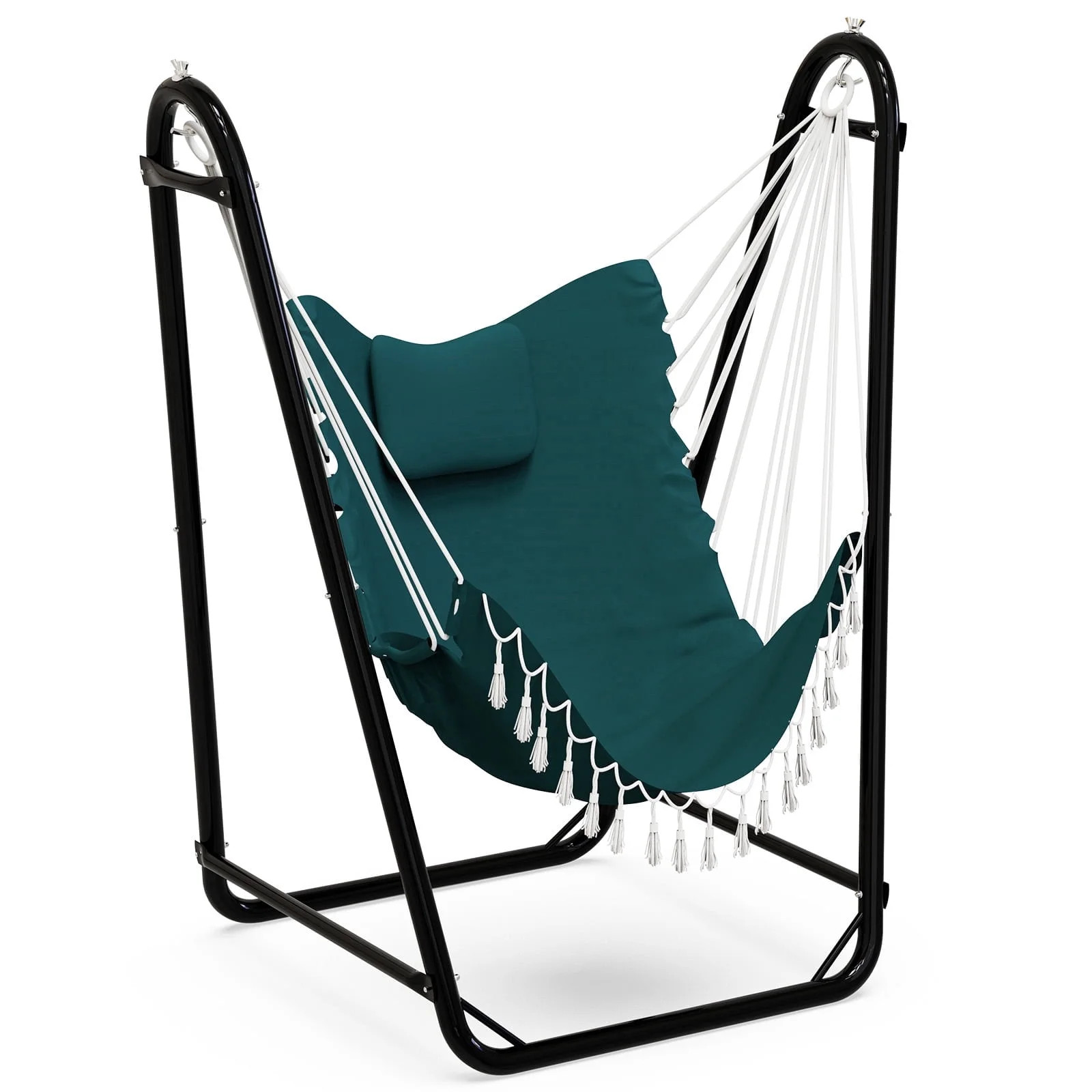 G TALECO GEAR Hammock Chair with Stand, Heavy-duty Hanging Chair with Stand, Sturdy Swing Chair S... | Walmart (US)