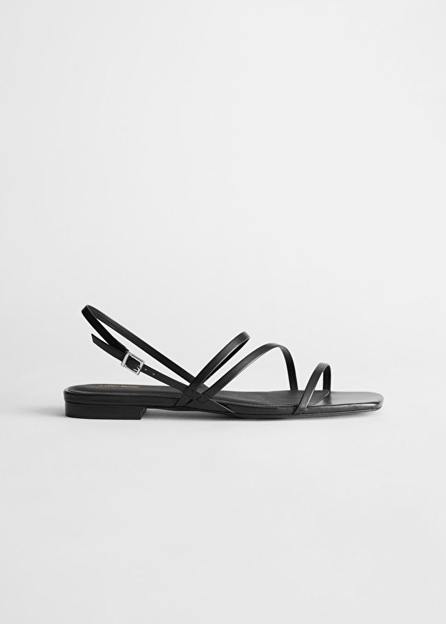 Strappy Leather Slingback Sandals | & Other Stories (EU + UK)
