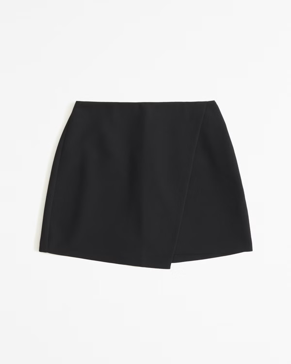 The A&F Scarlett Wrap Mini Skort | Abercrombie & Fitch (US)