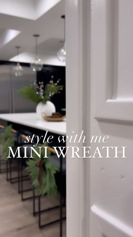 Found the perfect mini wreaths under $20 and added this beautiful brown ribbon! Love the minimal look! 

My counter stools are so well made, beautiful and you get a discount using my code: VESNA44 when you shop! They are fully customizable too! 

Mini wreath, Kirklands, Home, Kitchen, Wreath, Christmas wreath, garland, home, kitchen counter stool, counter stool, Norfolk pine, amazon, walmart, walmart home, walmart find, holiday decor, holiday wreath, holiday wreath, Walmart, Holiday, Christmas home, 

#LTKHoliday #LTKSeasonal #LTKVideo