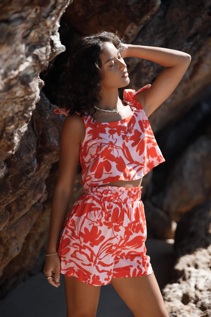 Kayla Short Set - Pink | Petal & Pup (US)