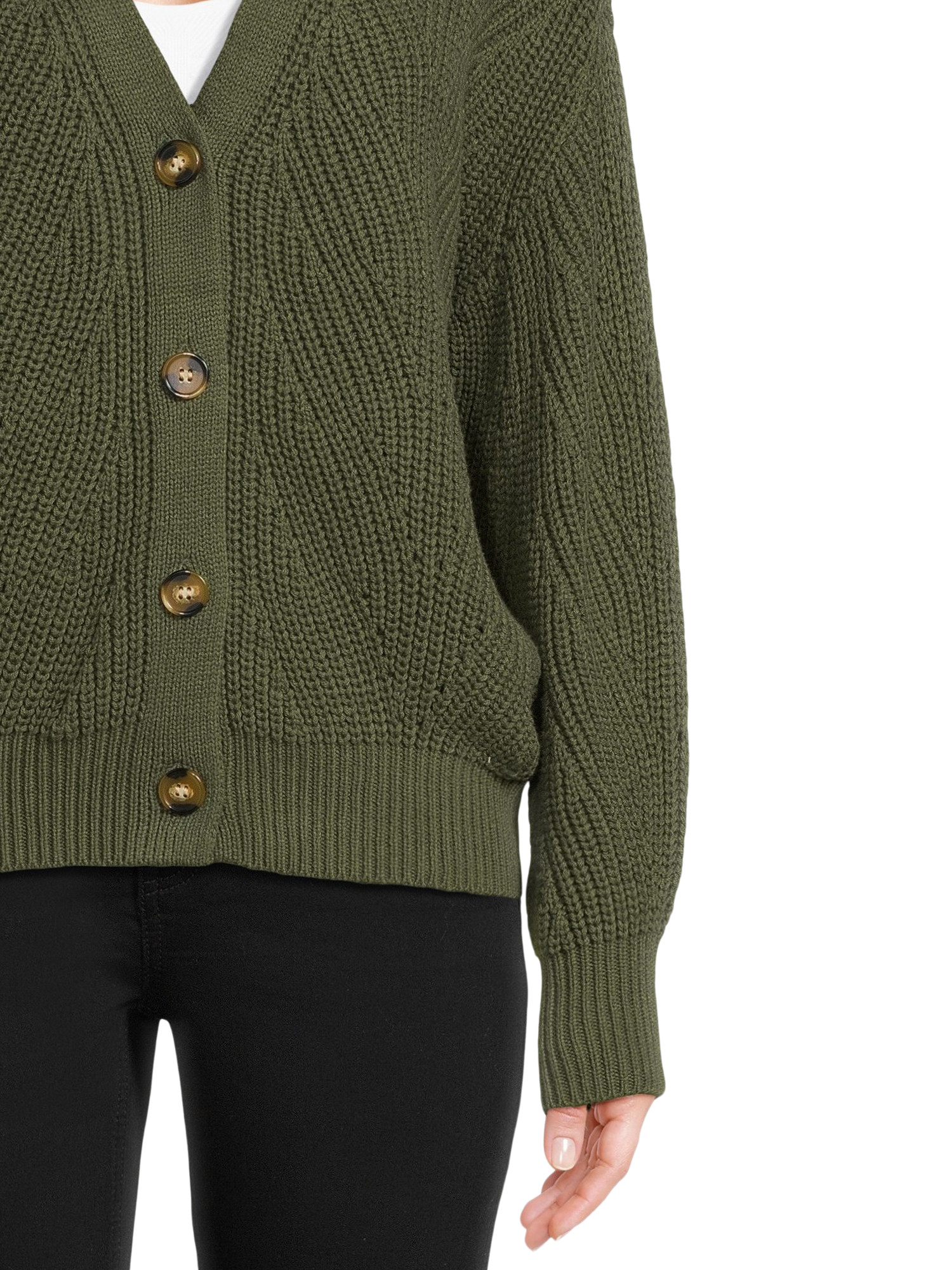 Time and Tru Women's Boyfriend Cardigan | Walmart (US)