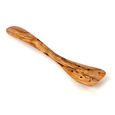 Beldi Nest Handcrafted Olive Wood Cooking Pierced Spatula | Wayfair North America