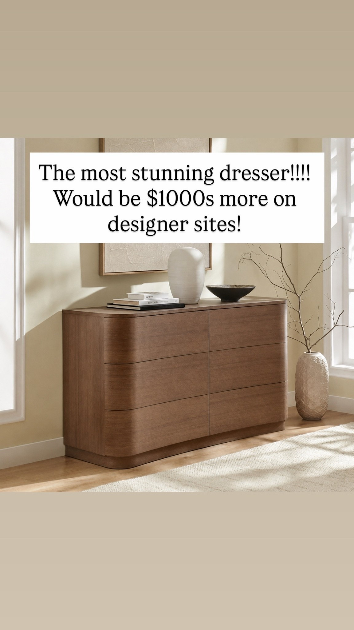 The PRETTIEST dresser omg!!