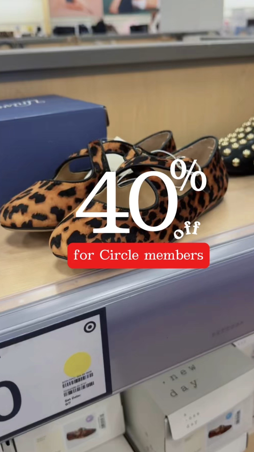 🚨Attention Circle members!! 40% off shows this week at Target! 🎯 