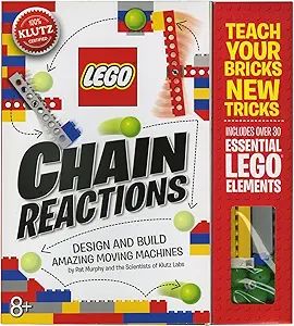 LEGO Chain Reactions (Klutz Science/STEM Activity Kit), 9" Length x 1.06" Width x 10" Height | Amazon (US)
