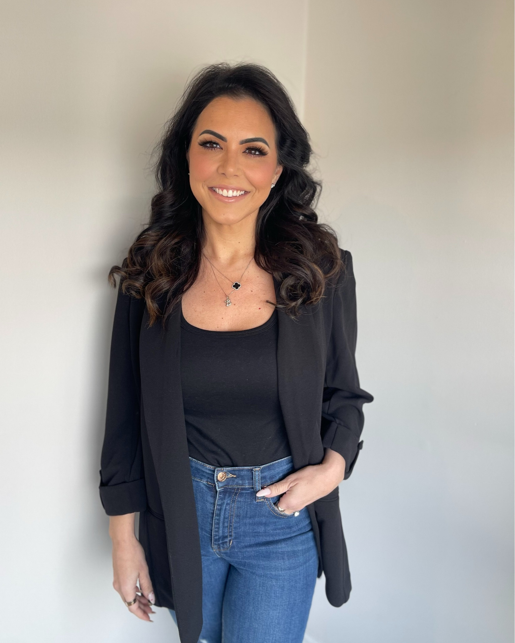 Work is casual yet comfy…. 98% of my wardrobe is black #sorrynotsorry

#LTKBeauty #LTKOver40 #LTKWedding