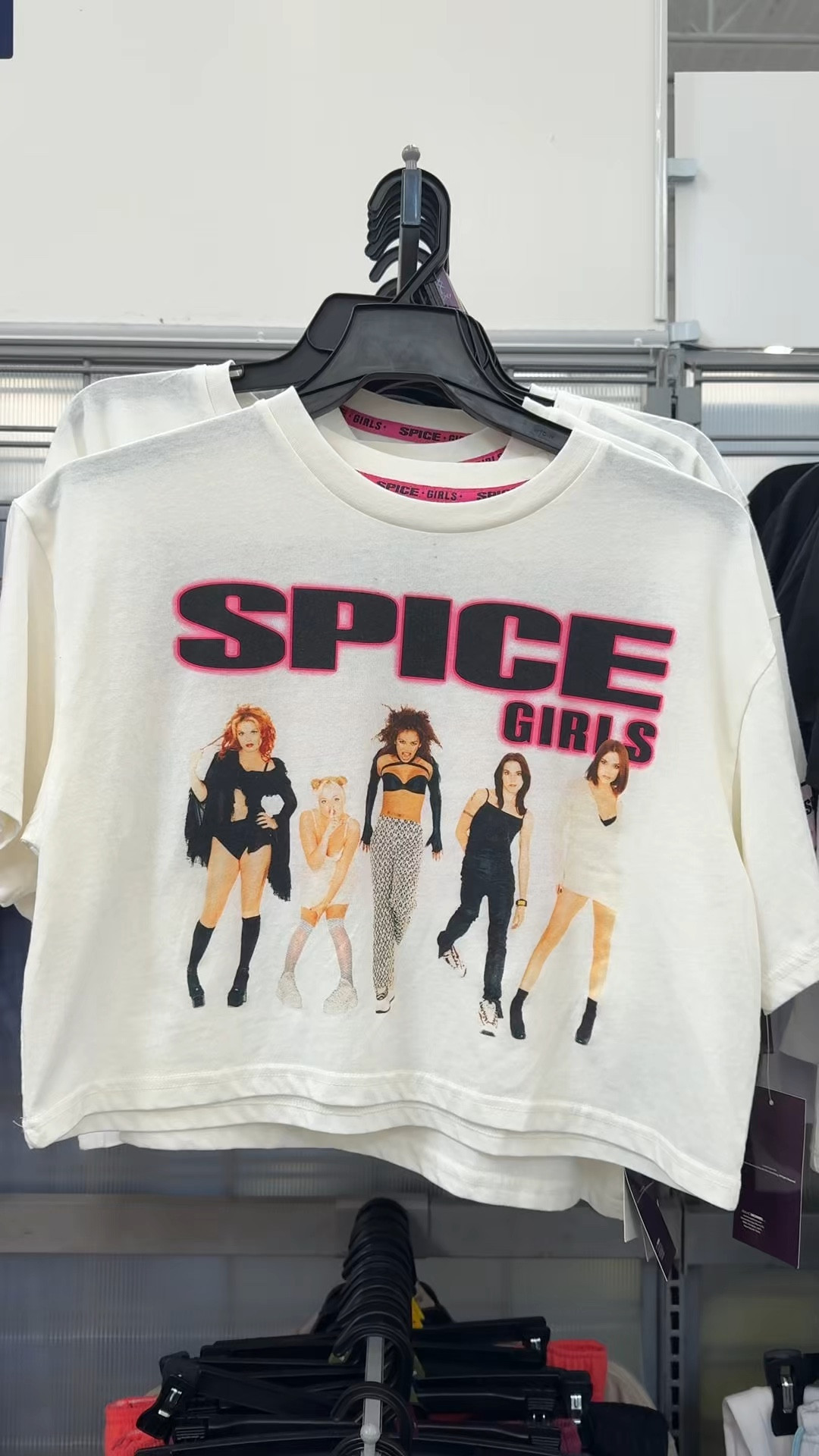 Obsessed with these y2k vibes cropped tees 😍 Spice Girls, Backstreet Boys or Britney Spears. 

#LTKootd #LTKmomlife #LTKgrwm