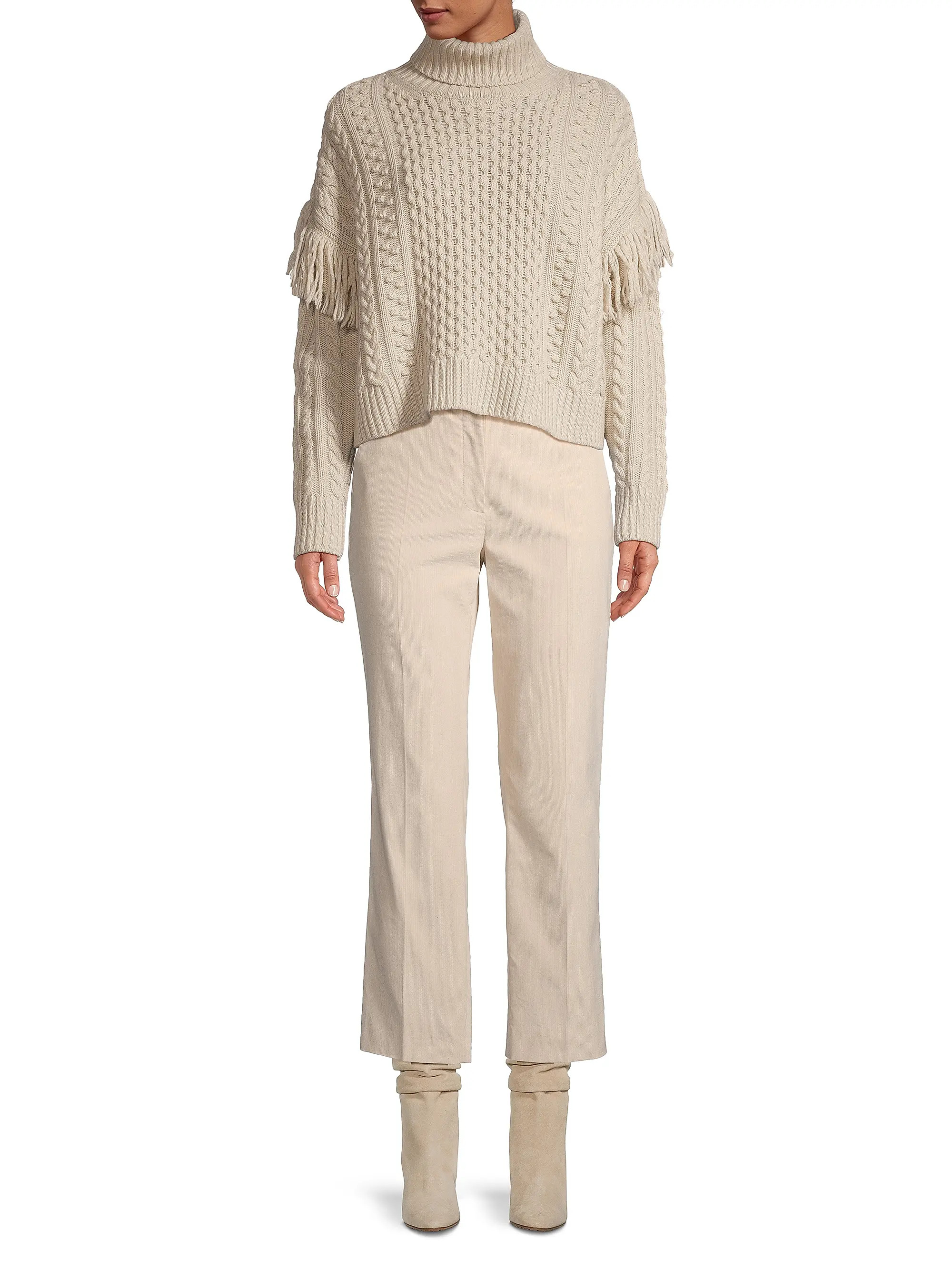 Lodola Fringe Turtleneck | Saks Fifth Avenue