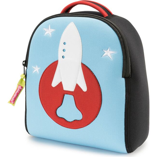 Rocket Toddler Harness Backpack, Blue and Red | Maisonette