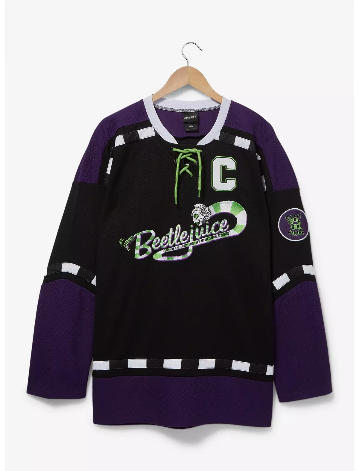 Beetlejuice Snake Hockey Jersey - BoxLunch Exclusive | BoxLunch
