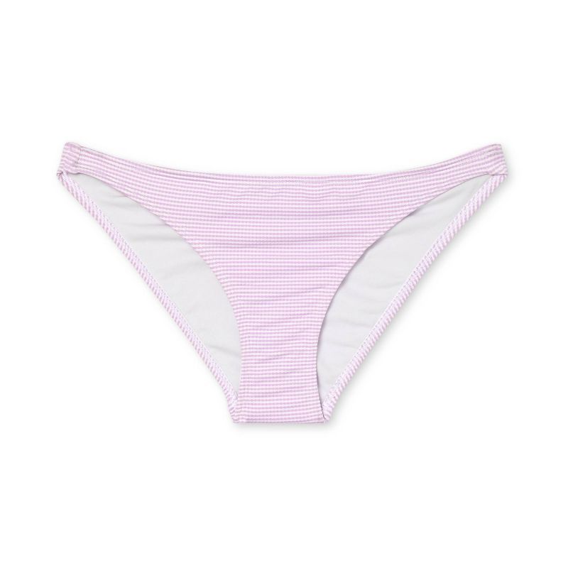 Juniors' Textured Stripe Cheeky Bikini Bottom - Xhilaration™ | Target