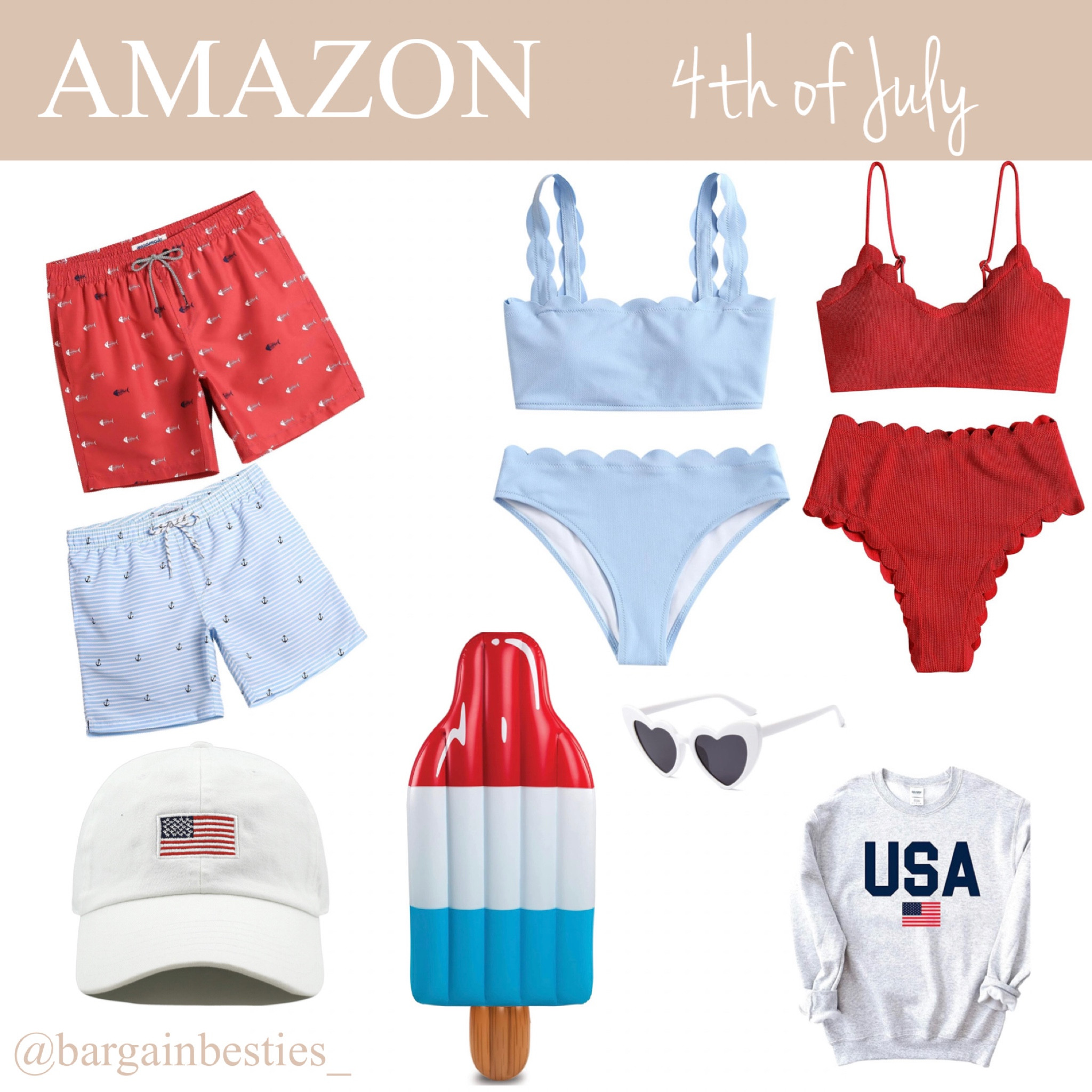 4th of July goodies on Amazon 🤩 can’t get over how much I love that pool float!

#LTKFind #LTKunder50 #LTKswim