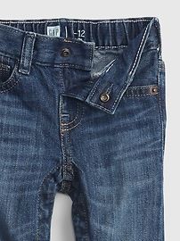Baby 100% Organic Cotton Pull-On Slim Jeans | Gap (CA)