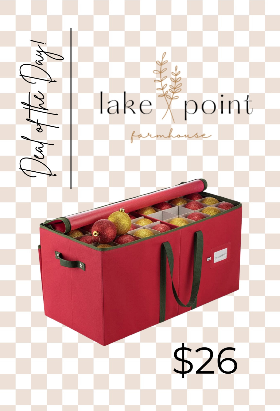 It’s time for that tree to come down! This awesome ornament storage holds up to 128 ornaments!

#LTKunder50 #LTKHoliday #LTKhome