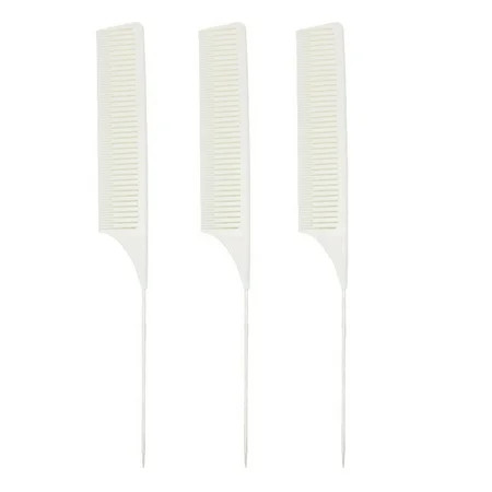 CzestPyake ABS Fine Sectioning Weave Highlighting Foiling Hair Comb For Combs Pin Tail 3PC | Walmart (US)