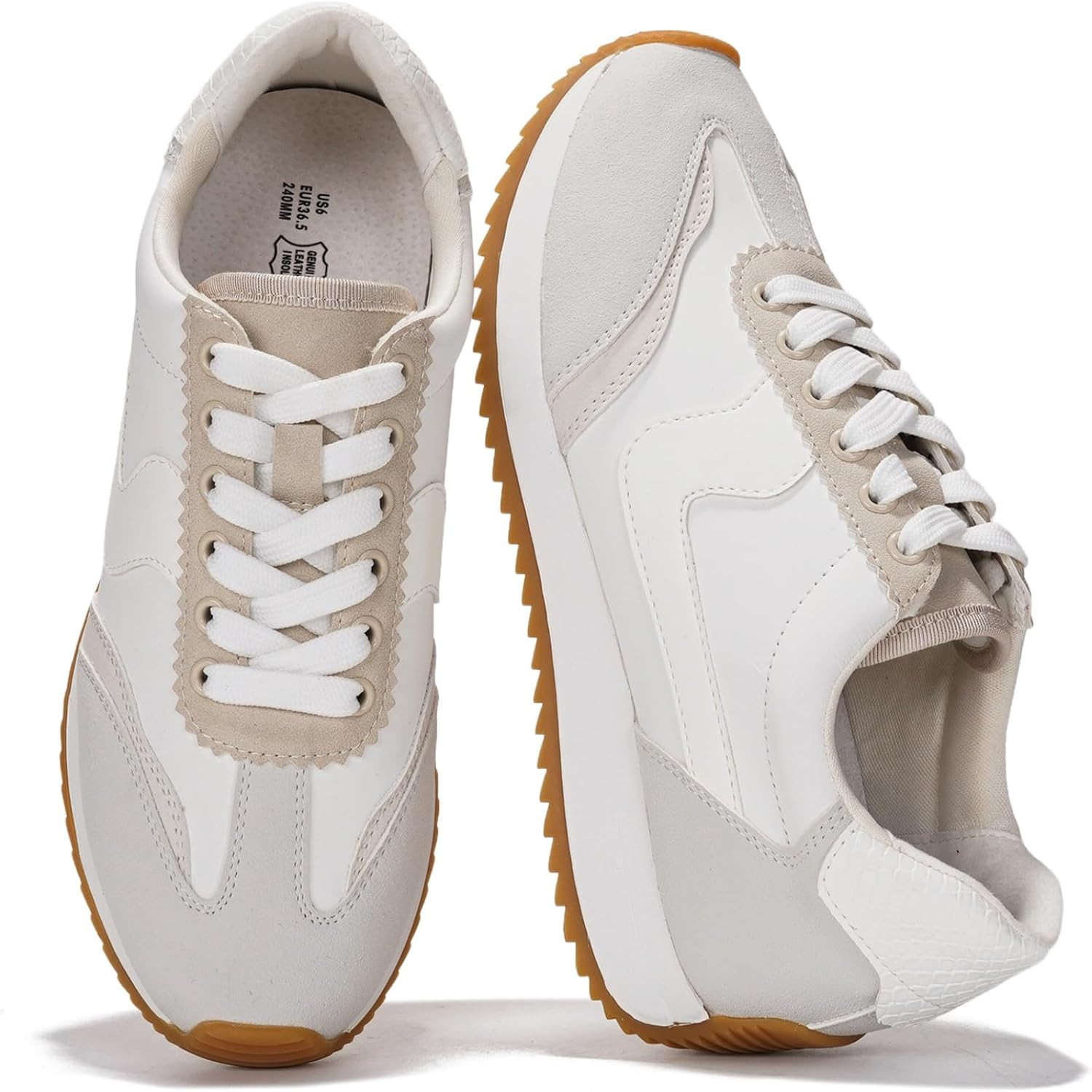 Project Cloud Lace-up Fashion Sneakers for Women Footwear 2026 (Madison) | Amazon (US)