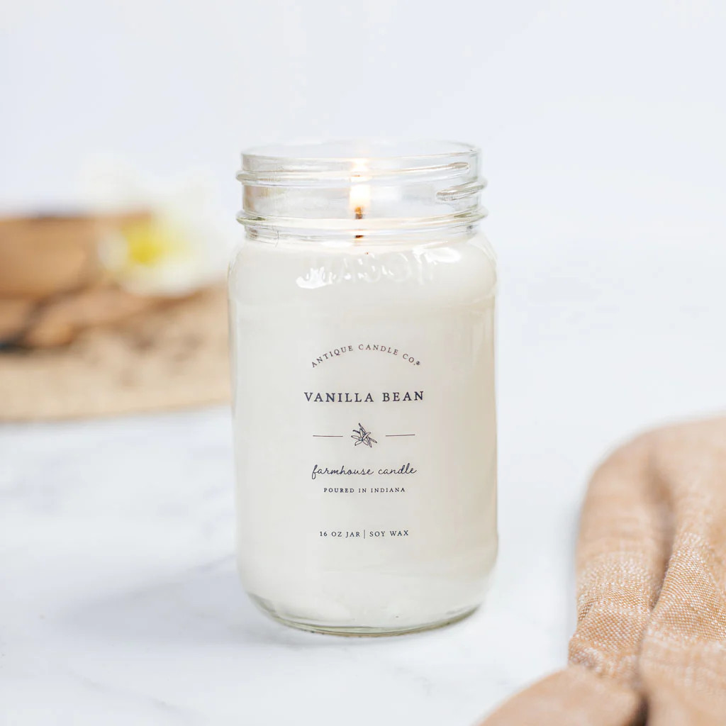 Vanilla Bean 16 oz candle | Antique Candle Co.